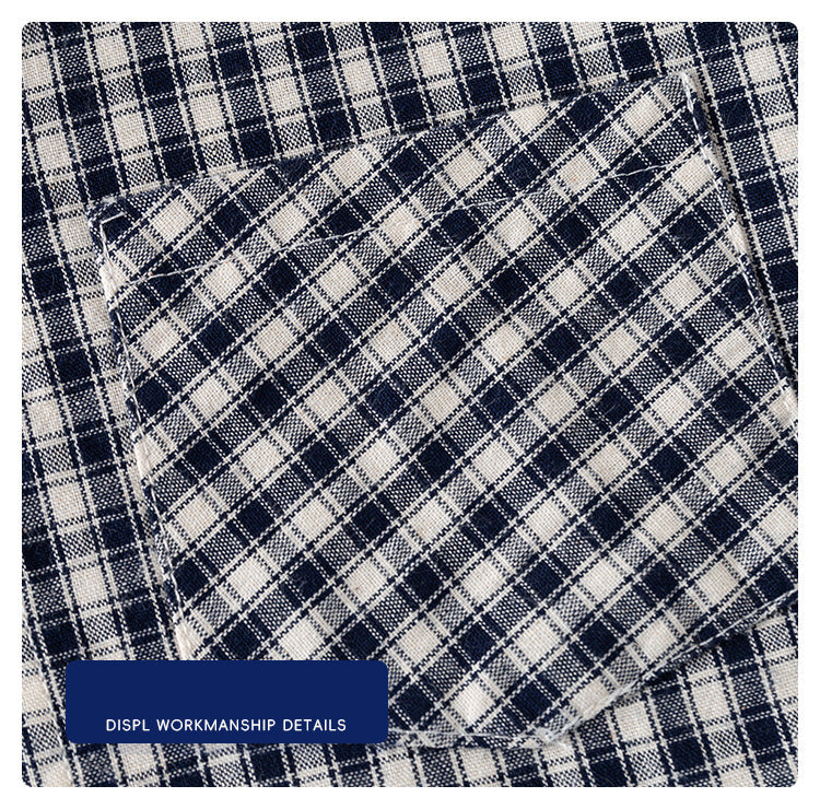 [5131126] - One Set 2in1 Baju Setelan Atasan Kemeja Lengan Pendek Bawahan Celana Pendek Casual Style Korean Version Anak Laki Laki Cowok - Motif Plaid - BABYHOKI STORE