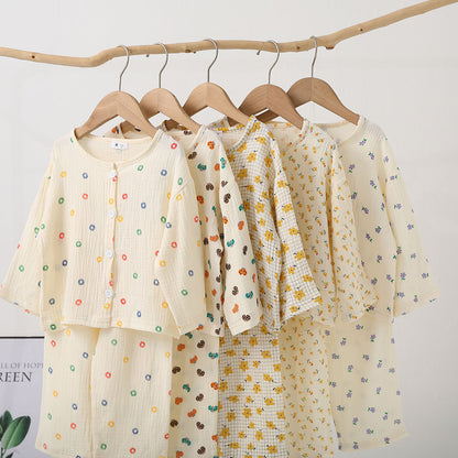 [602132] - Baju Setelan Tidur Piyama Anak Perempuan - Motif Various Fashion