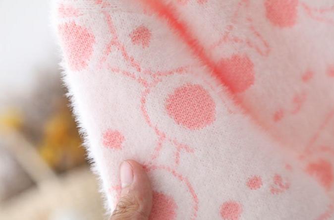 [722109] - Baju Atasan Lengan Panjang Sweater Rajut Fashion Anak Perempuan - Motif Plump Rabbit