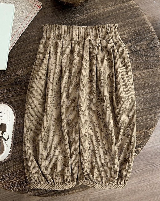 [363701] - Setelan Baju Blouse Lengan panjang Celana Kulot Etnik Fashion Anak Perempuan - Motif Soothe Plain