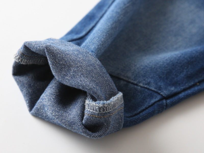 [383214] - Bawahan Celana Jeans Panjang Anak Laki-Laki - Motif Small Tear