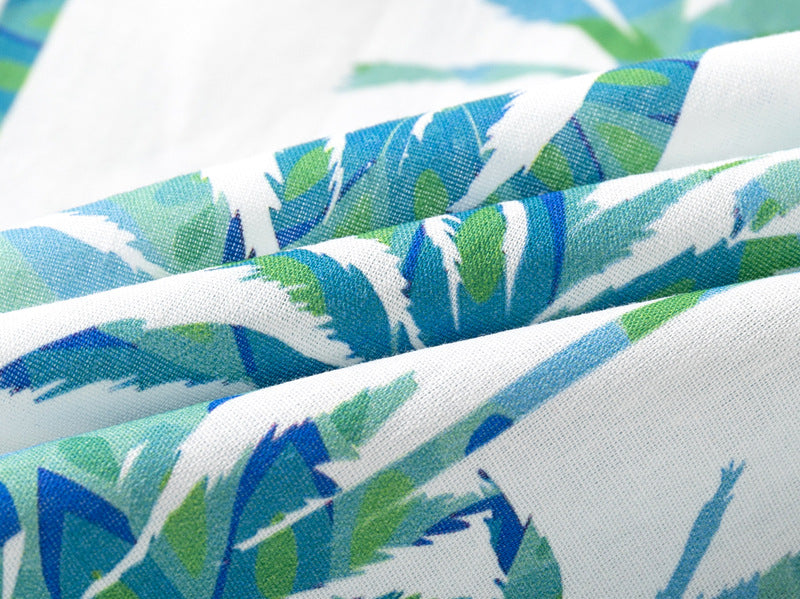 [383210] - Baju Atasan Kemeja Lengan Pendek Anak Laki-Laki Cowok - Motif Nature - BABYHOKI STORE