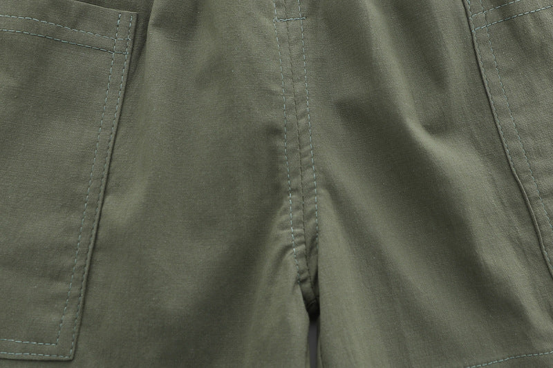 [368592] - One Set 2in1 Baju Setelan Atasan Kemeja Lengan Pendek Bawahan Celana Pendek Comfortable Fashion Anak Laki Laki Cowok - Motif Animals Dino - BABYHOKI STORE