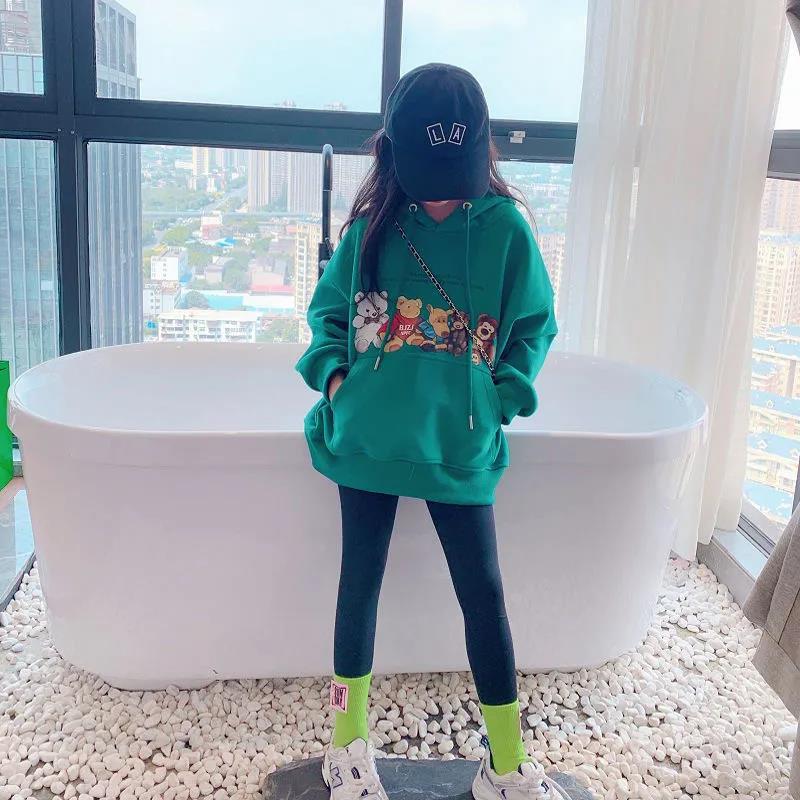 [507S144] - Baju Atasan Sweater Lengan Panjang Fashoin Anak Perempuan - Motif Animal Family