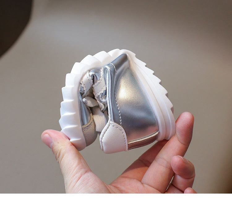 [381289 Size 26-35] - Sepatu Sandal Sneaker Sports Shoes Comfortable Fashion Korean Anak Perempuan Cewek - Motif Color Stripe - BABYHOKI STORE