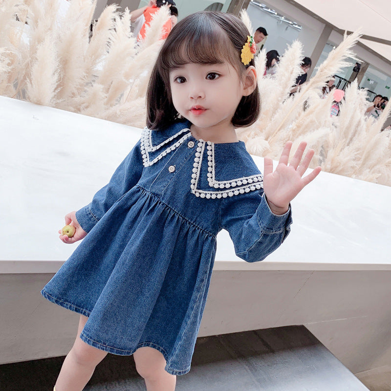 CLEARANCE SALE [Dress Lengan Panjang] 5 Tahun BB 18-22kg Gaun Anak Cewek Perempuan