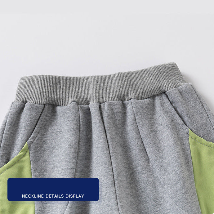 [5131124] - Bawahan Celana Panjang Jogger Fashionable Anak Laki Laki Cowok - Motif Basic Solid Color - BABYHOKI STORE - BABYHOKI STORE