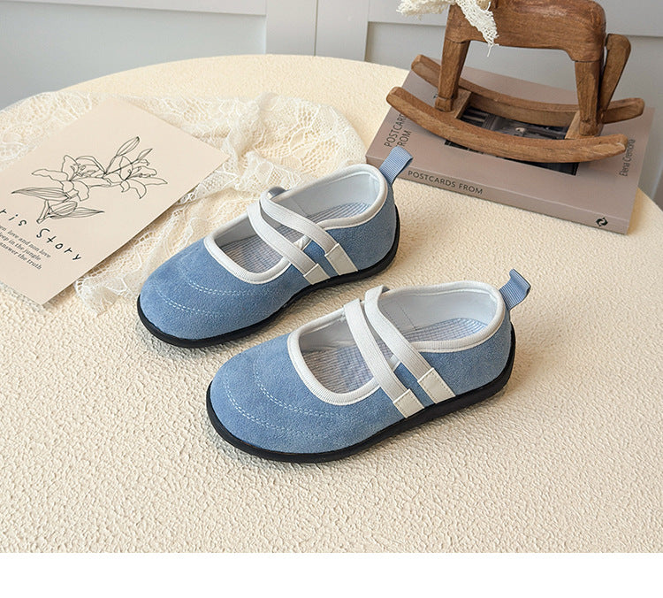 [381265 Size 21-35] - Sepatu Flat Slip On Sport Shoes Anak Perempuan Cewek - Motif Basic Colour - BABYHOKI STORE