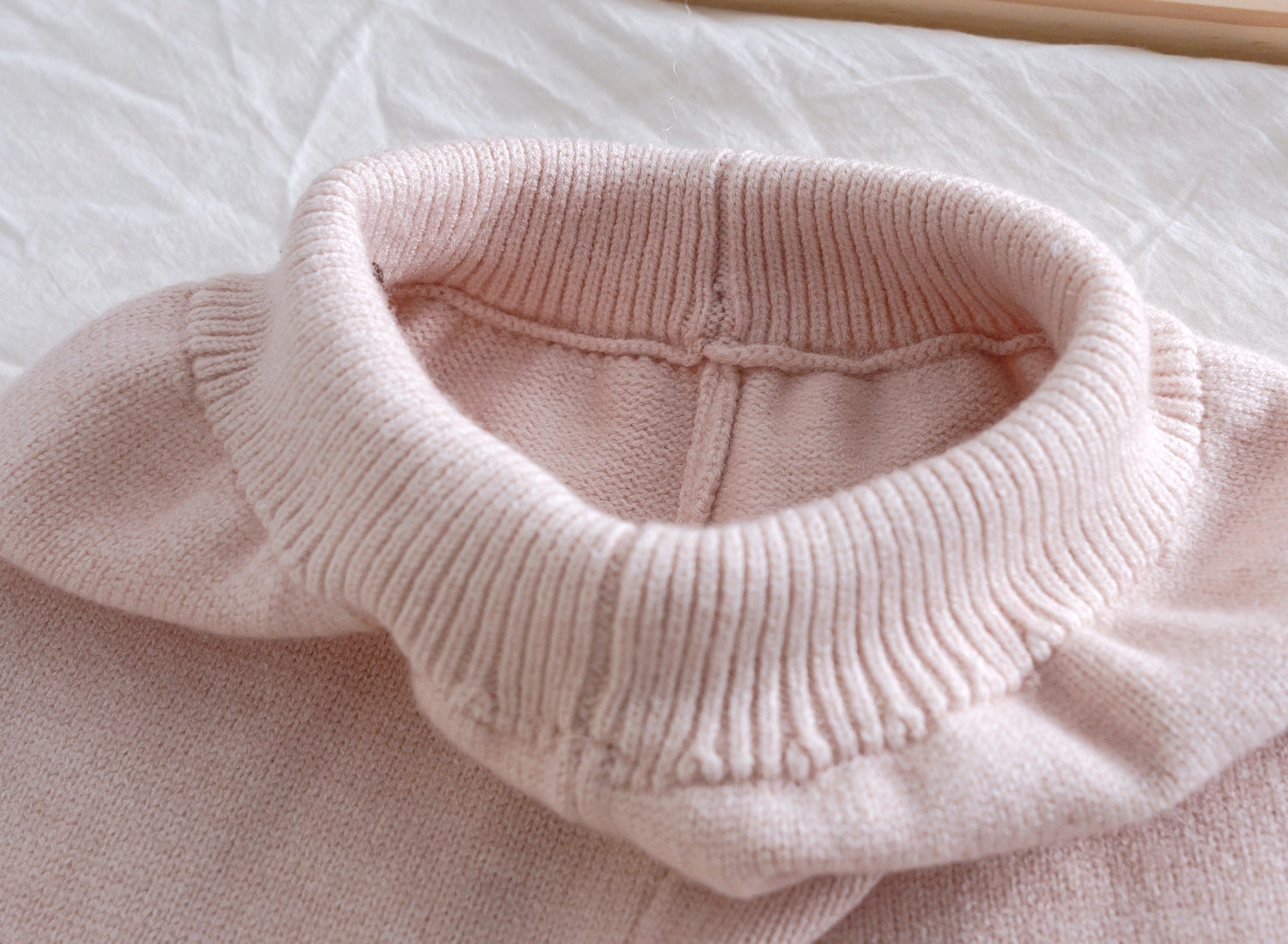 [907106] - One Set 2in1 Baju Setelan Knit Atasan Vest Sweater Lengan Kutung Bawahan Celana Panjang Style Fashion Korean Anak Perempuan Cewek - Motif Basic Color Pink - BABYHOKI STORE - BABYHOKI STORE