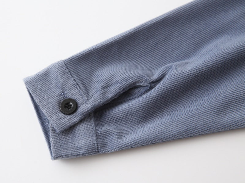 [383205] - Atasan Baju Kemeja Lengan Panjang Anak Laki-Laki Cowok - Motif Utility Style - BABYHOKI STORE