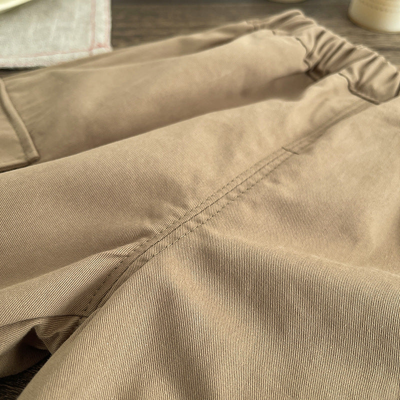 [345511] - One Set 2in1 Baju Setelan Casual Atasan Kemeja Lengan Panjang Bawahan Celana Panjang Cargo Fashionable Anak Laki Laki Cowok - Motif 3 Face Animal - BABYHOKI STORE - BABYHOKI STORE