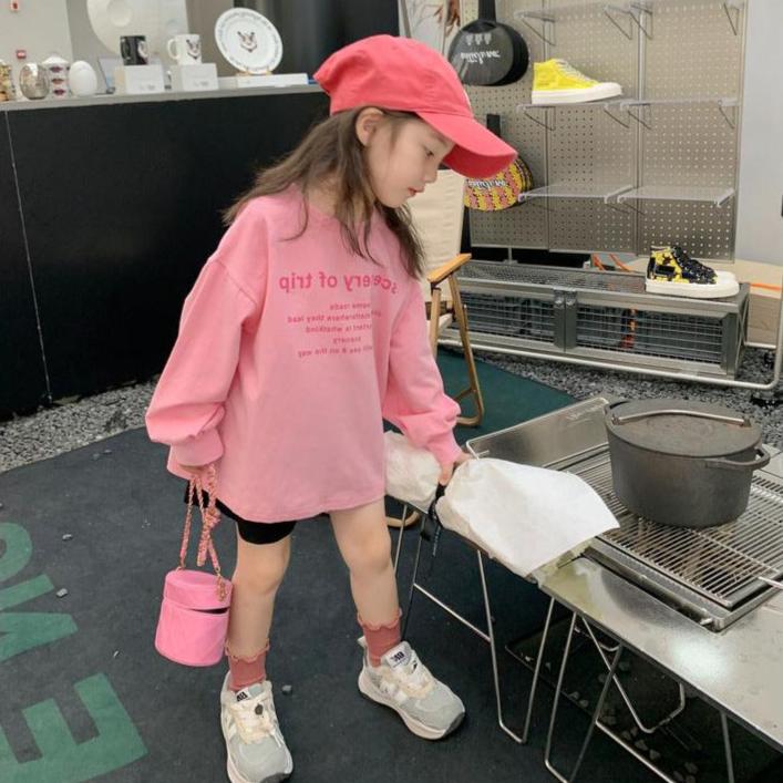 CLEARANCE SALE [Kaos Lengan Panjang] 2 Tahun BB 7-10kg Baju Atasan T-shirt Anak Cewek Perempuan