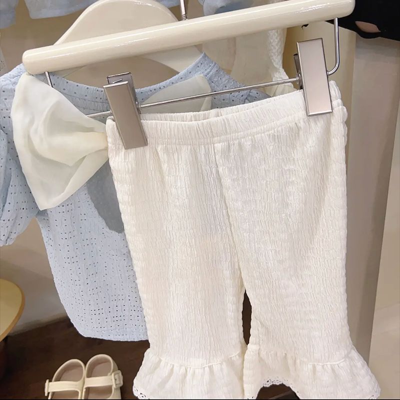 [363654] - Oneset Pita Besar Lucu Setelan Baju Fashion Korea Blouse Celana Duyung Anak Perempuan Cewek - Motif Ribbon Spot
