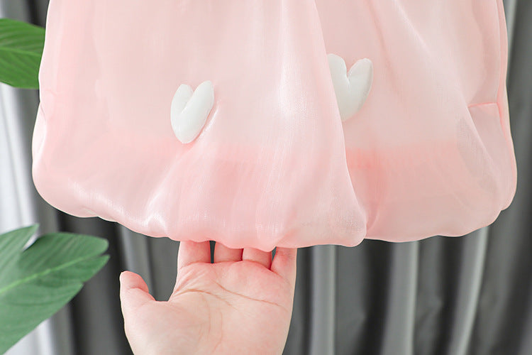 [340387] - Baju Setelan Blouse Fashion Anak Perempuan - Motif Bloated Heart