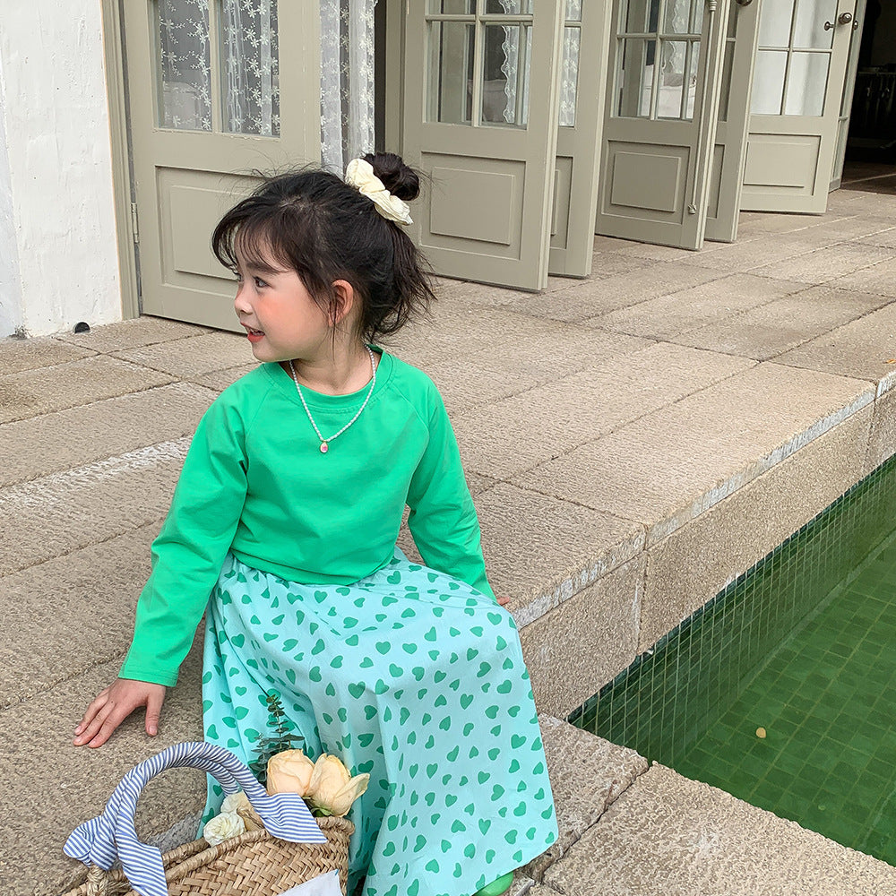 [602126] - Bawahan Rok Panjang Anak Perempuan Fashion - Motif Lil Flower