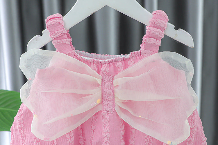 [340360] - Baju 3D Setelan Blouse Kutung Fashion Anak Perempuan - Motif Wing Flower