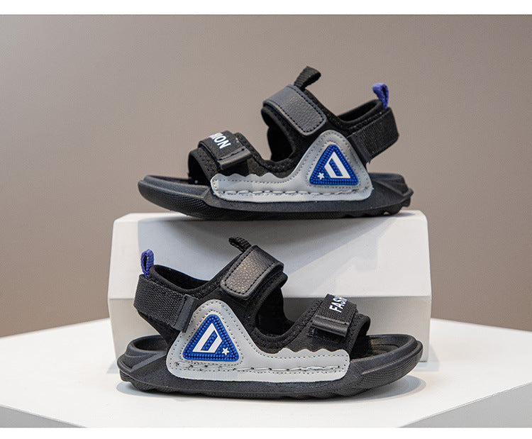 [381291 Size 26-36] - Sepatu Sandal Sporty Shoes Trendi Fashion Anak Laki-Laki Cowok - Motif Mix Color - BABYHOKI STORE