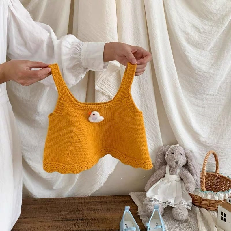 [363931] - One Set 3in1 Baju Setelan Atasan Blouse Lengan Panjang Vest Kutung Bawahan Celana Panjang Kulot Jeans Korean Fashion Anak Cewek Perempuan - Motif Cute Lace - BABYHOKI STORE - BABYHOKI STORE