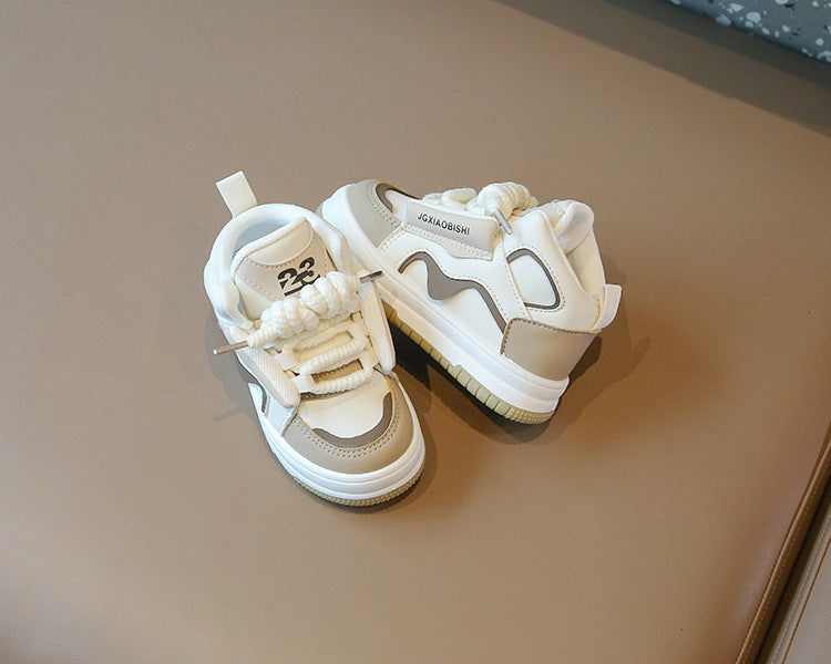 [801101 Size 21 - 32] - Sepatu Shoes Sneaker Anak Laki-Laki Trendi Kekinian - Motif Number 23