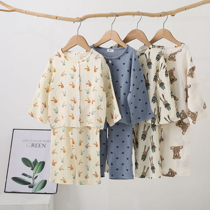 [602132] - Baju Setelan Tidur Piyama Anak Perempuan - Motif Various Fashion