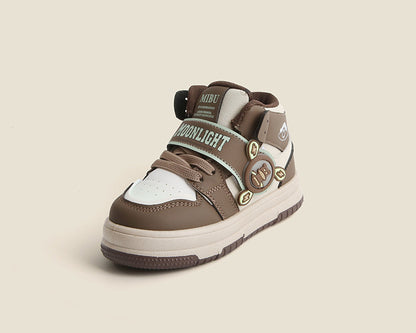 [801108 Size 21 - 32] - Shoes Sepatu Sneakers Anak Laki-Laki - Motif Robot Bear