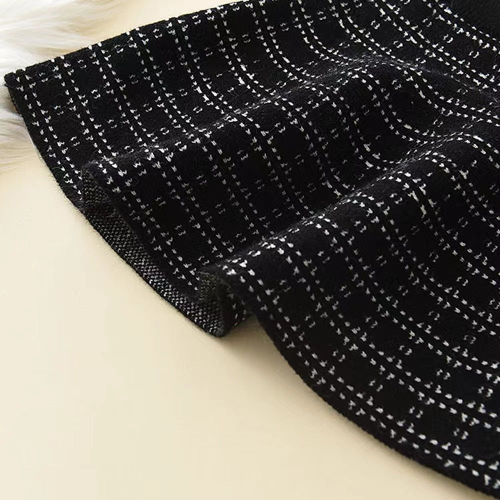 [363688] - Baju Setelan Atasan Kancing Bawahan Rok Fashion Anak Perempuan - Motif Wavy Lace