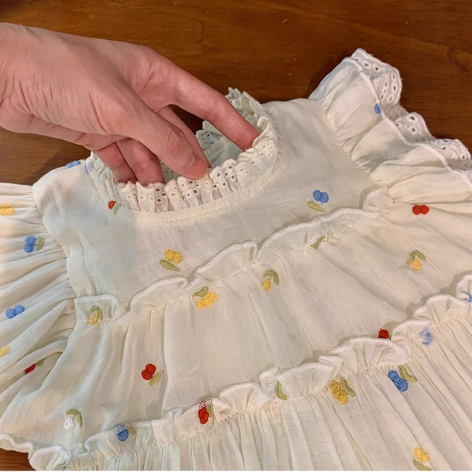 [5071187] - One Set 2in1 Baju Setelan Atasan Blouse Lengan Kutung Bawahan Celana Pendek Korean Version Style Anak Perempuan Cewek - Motif Fruit & Floral - BABYHOKI STORE