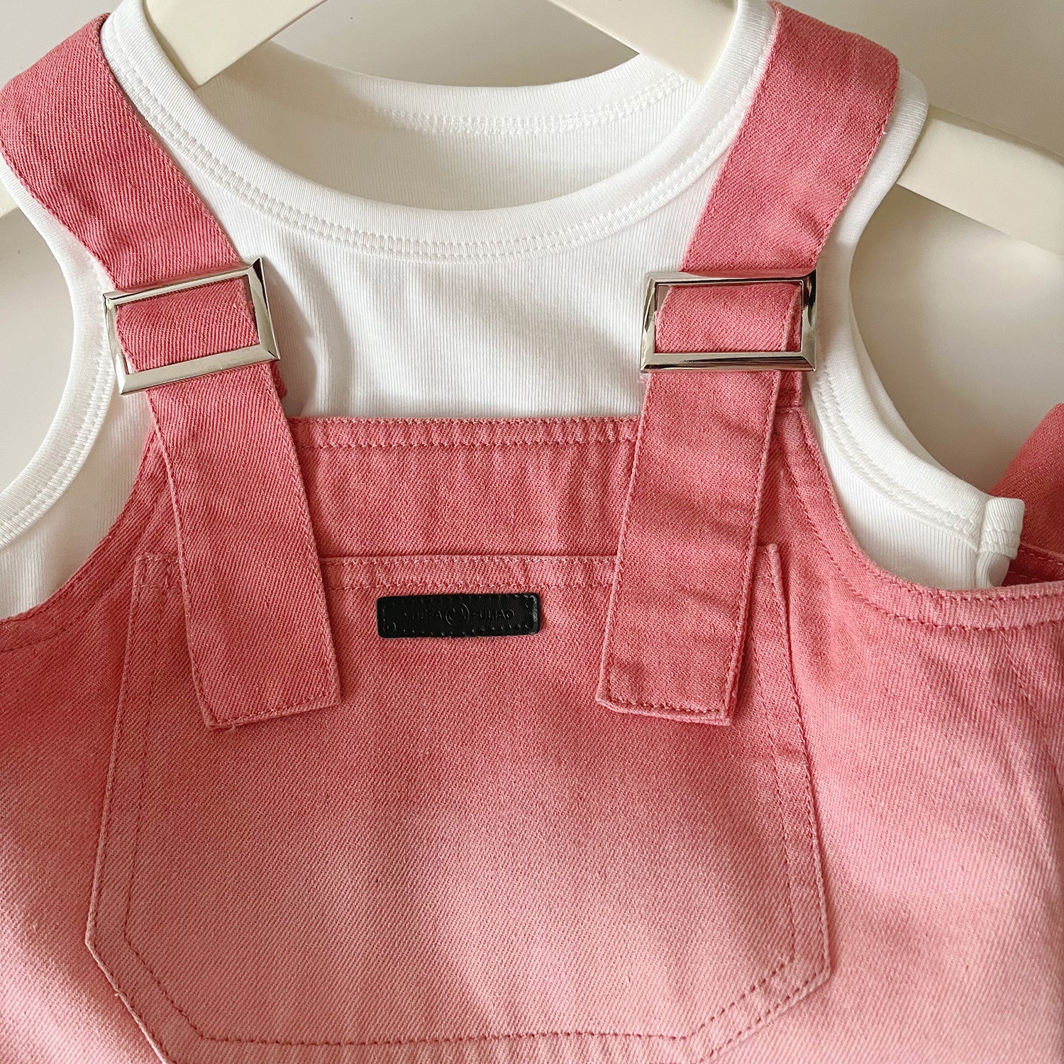 [963175] - One Set 3n1 Baju Setelan Atasan Kaos Lengan Kutung Vest Suspender Bawahan Celana Rok Pendek Korean Fashion Style Anak Perempuan Cewek - Motif Gradation Color - BABYHOKI STORE - BABYHOKI STORE
