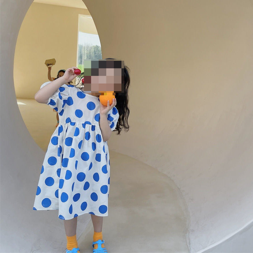CLEARANCE SALE [Dress Lengan Pendek] 2 Tahun BB 7-10Kg Gaun Anak Cewek Perempuan