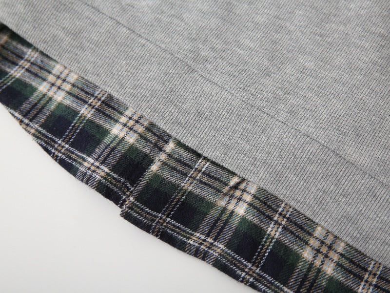 [383198] - Atasan Sweater Kemeja Lengan Panjang Anak Laki-Laki - Motif Casual Fashion