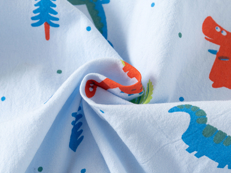 [383213] - Atasan Baju Kemeja Lengan Panjang Anak Laki-Laki - Motif Little Explorer