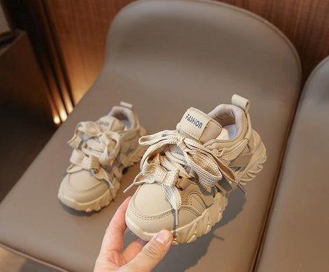 [381239 Size 26-36] - Sepatu Shoes Sneaker Anak Perempuan - Motif Double Rope - BABYHOKI STORE