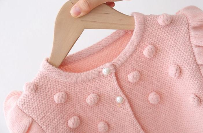 [722114] - Baju Jaket Atasan Lengan Panjang Fashion Anak Perempuan - Motif Little Cloud