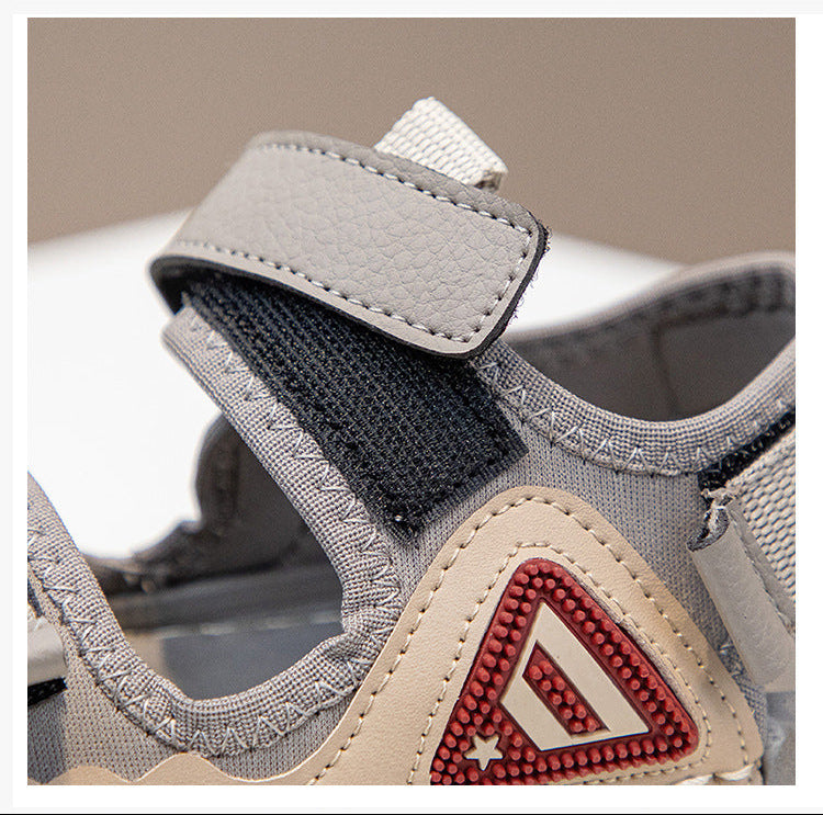 [381291 Size 26-36] - Sepatu Sandal Sporty Shoes Trendi Fashion Anak Laki-Laki Cowok - Motif Mix Color - BABYHOKI STORE