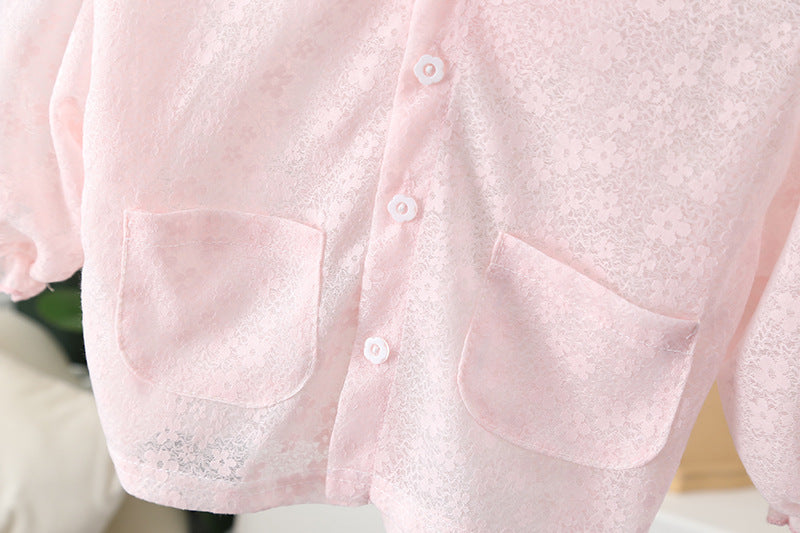 [352385] - Baju Atasan Jaket 3D Fashion Anak Perempuan - Motif Bunny Ears