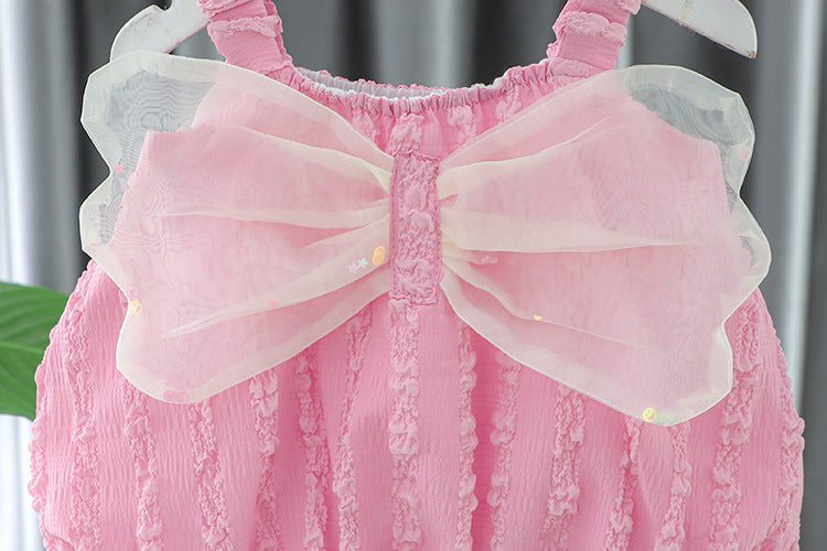 [340360] - Baju 3D Setelan Blouse Kutung Fashion Anak Perempuan - Motif Wing Flower
