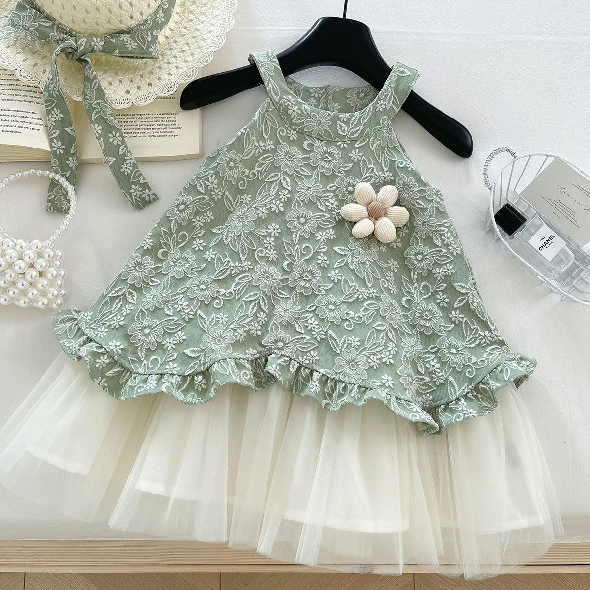 CLEARANCE SALE [Dress Lengan Kutung] 7 Tahun BB 26-30Kg Gaun Anak Cewek Perempuan