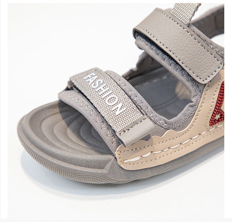 [381291 Size 26-36] - Sepatu Sandal Sporty Shoes Trendi Fashion Anak Laki-Laki Cowok - Motif Mix Color - BABYHOKI STORE