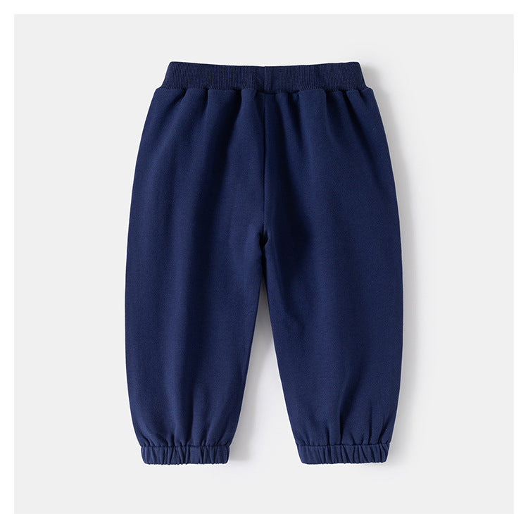 [5131124] - Bawahan Celana Panjang Jogger Fashionable Anak Laki Laki Cowok - Motif Basic Solid Color - BABYHOKI STORE - BABYHOKI STORE