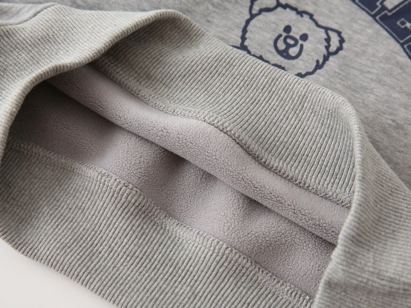 [383197] - Atasan Sweater Lengan Panjang Anak Laki-Laki - Motif Alien Bear