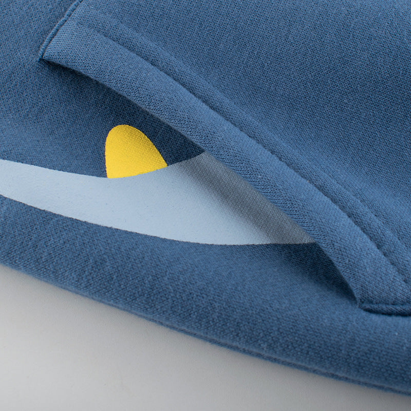 [121373] - Baju Atasan Jaket Hoodie Outer Lengan Panjang Anak Laki-Laki Cowok - Motif Dino Space - BABYHOKI STORE - BABYHOKI STORE