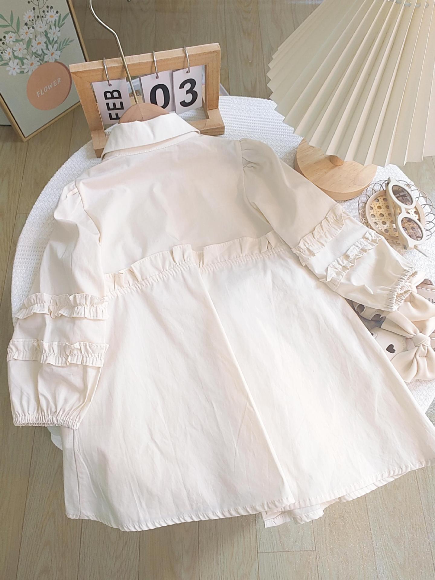 [363720] - Baju Outer Dress Lengan Panjang Fashion Anak Perempuan - Motif Sunflower