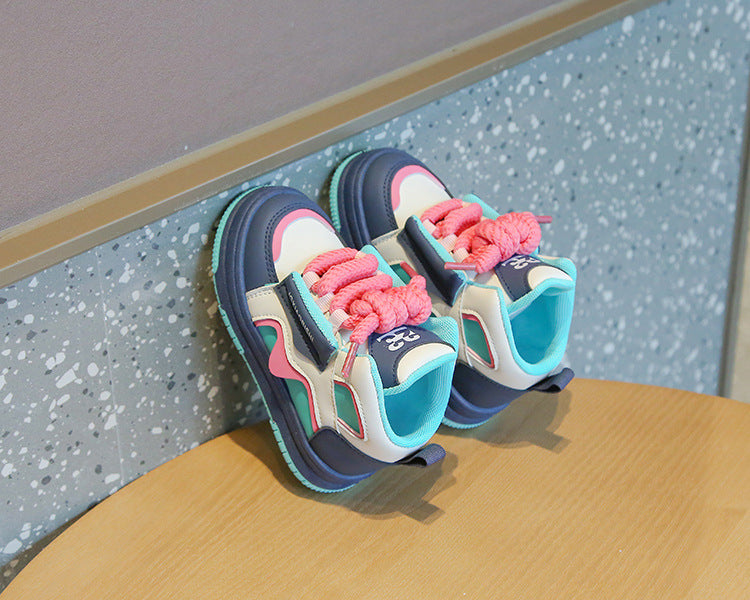 [801101 Size 21 - 32] - Sepatu Shoes Sneaker Anak Laki-Laki Trendi Kekinian - Motif Number 23