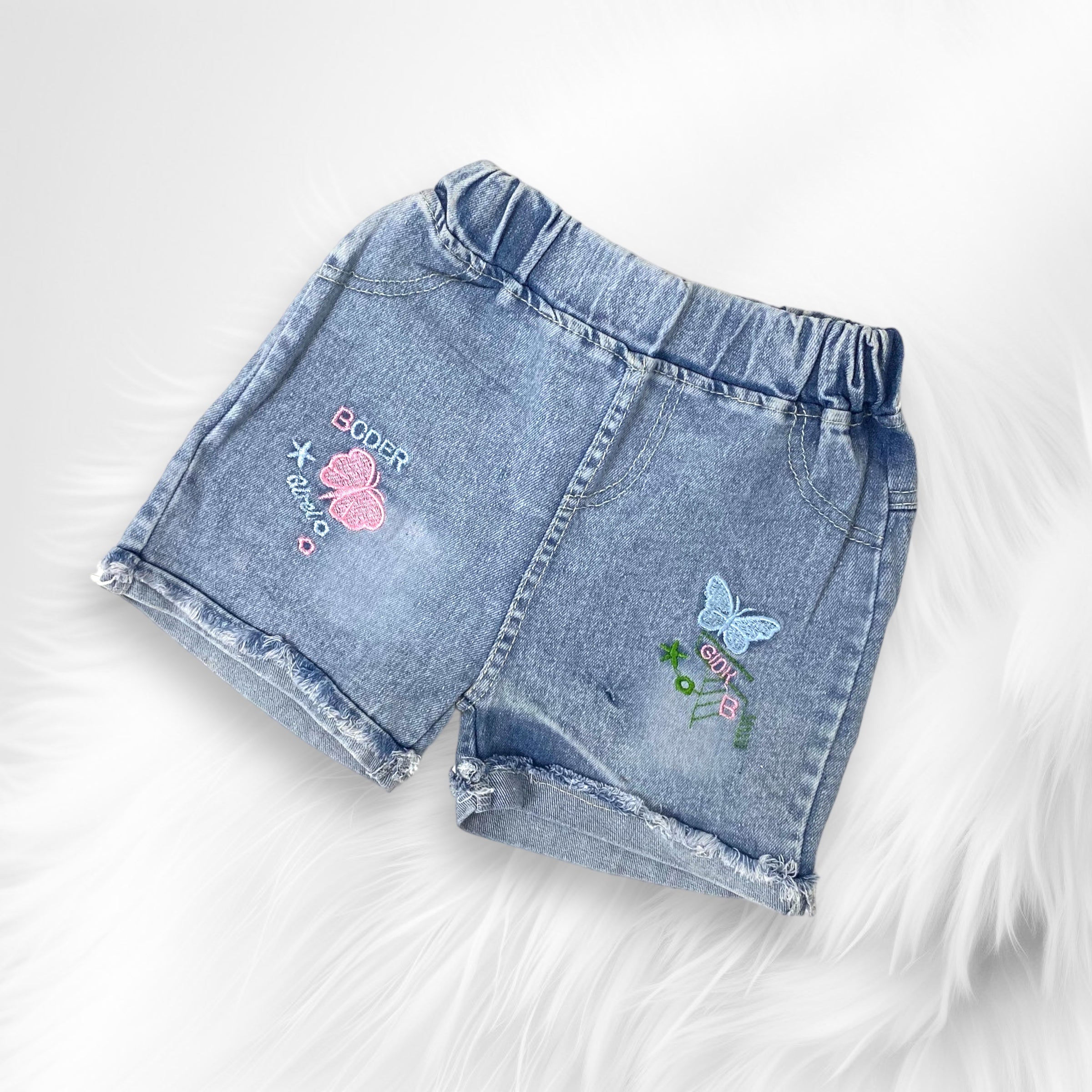 [508218-V1] - Bawahan Celana Pendek Jeans Shortpants Fashion Anak Perempuan - Motif Mixed