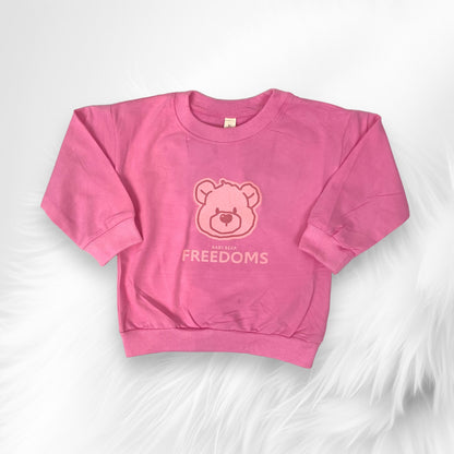 [340414-V1] - Baju Atasan Sweater Fashion Anak Perempuan - Motif Sweet Bear