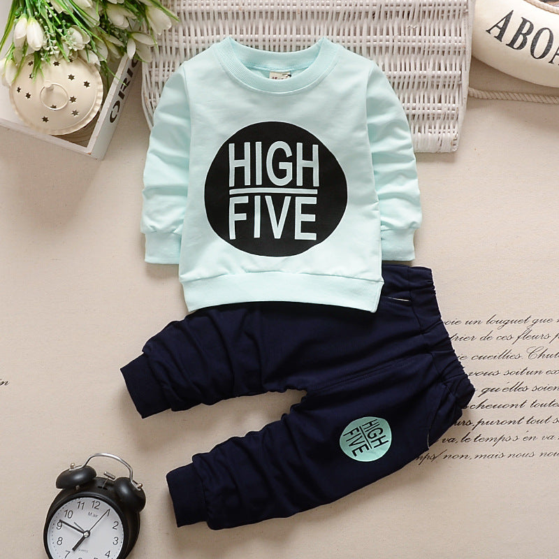 [102238] - Setelan Sweater Anak / Setelan Sweater Anak Trendy - Motif High Five