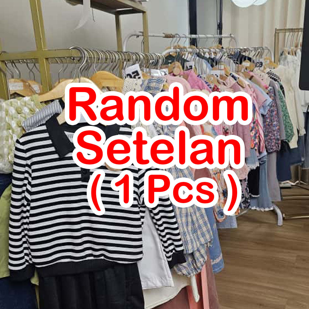 1T Boys [SET] - BB (5-7 kg) Tinggi (60-66cm) Last Stock Clearance Sale - Baju Setelan Anak Laki laki Cowok One Set