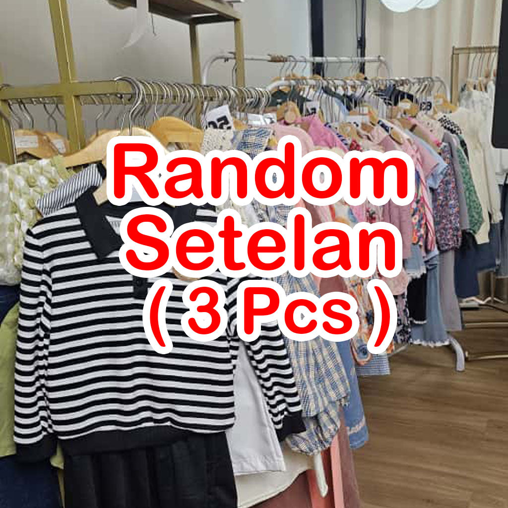 1T Boys [SET] - BB (5-7 kg) Tinggi (60-66cm) Last Stock Clearance Sale - Baju Setelan Anak Laki laki Cowok One Set
