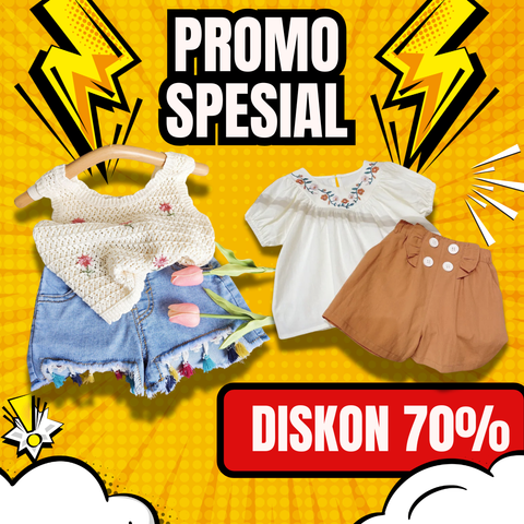 Katalog CLEARANCE SALE 8 Tahun Cewek [SET / DRESS] - BB (30-35 kg) Tinggi (110-130 cm) Last Stock  - Baju Setelan Anak Tanggung Girls Cewek Perempuan One Set