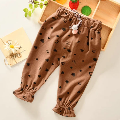 [102452] - Bawahan Celana Jogger Duyung Fashion Anak Perempuan - Motif Pom Pom